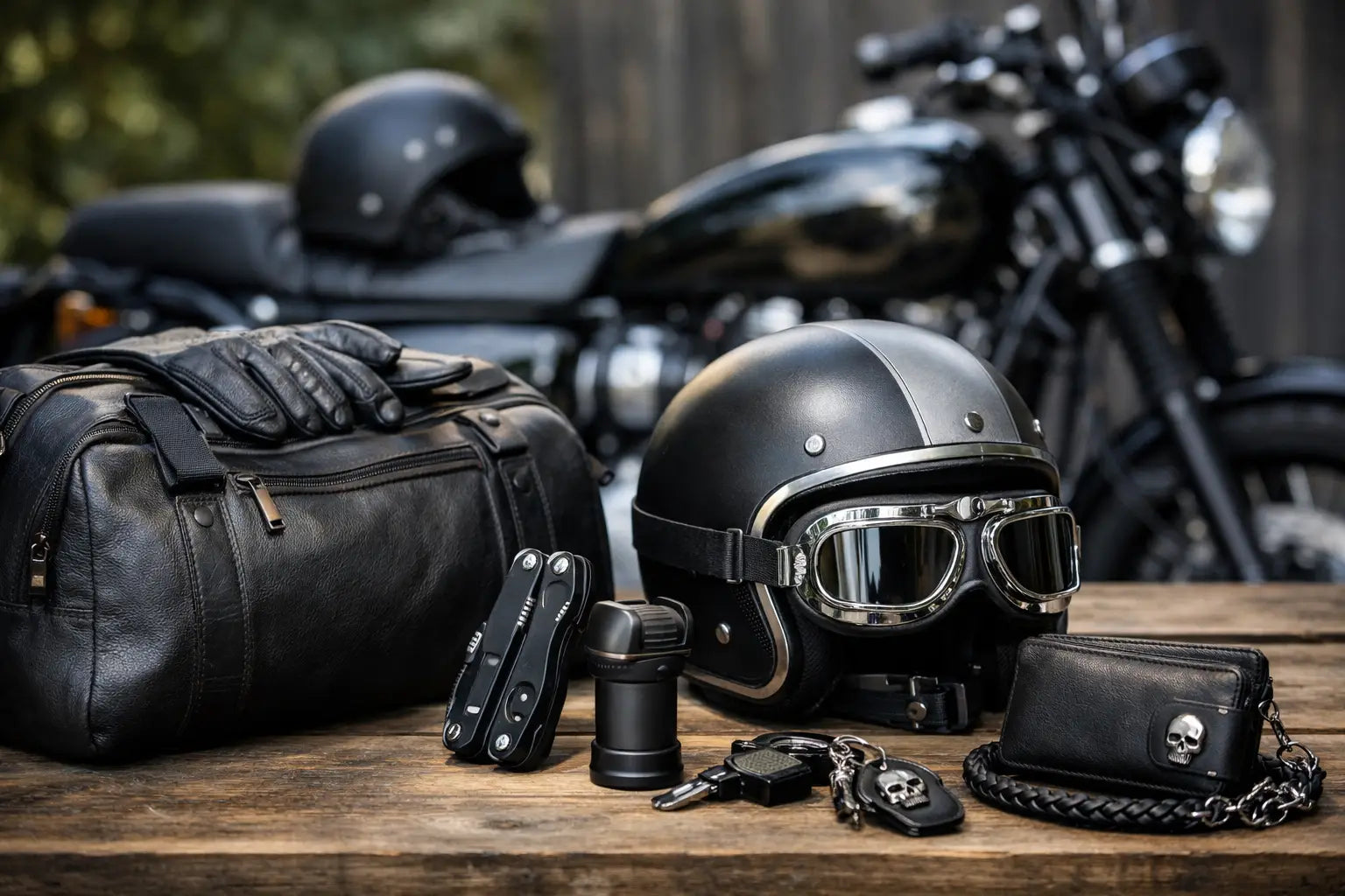 Gifts for motorcycle riders met echte smoel